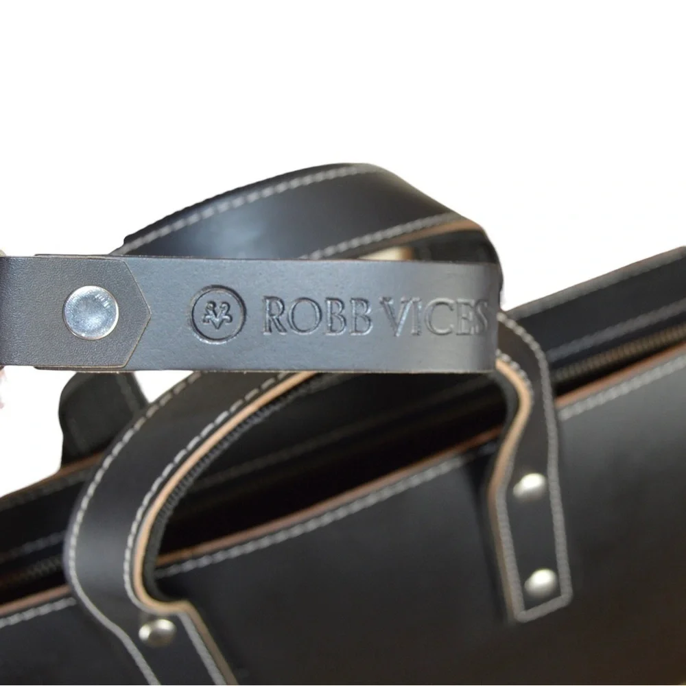 Robb Vices VACAVALIENTE SINGAPUR‎ U. BRIEFCASE, Jet Black NEVER USED